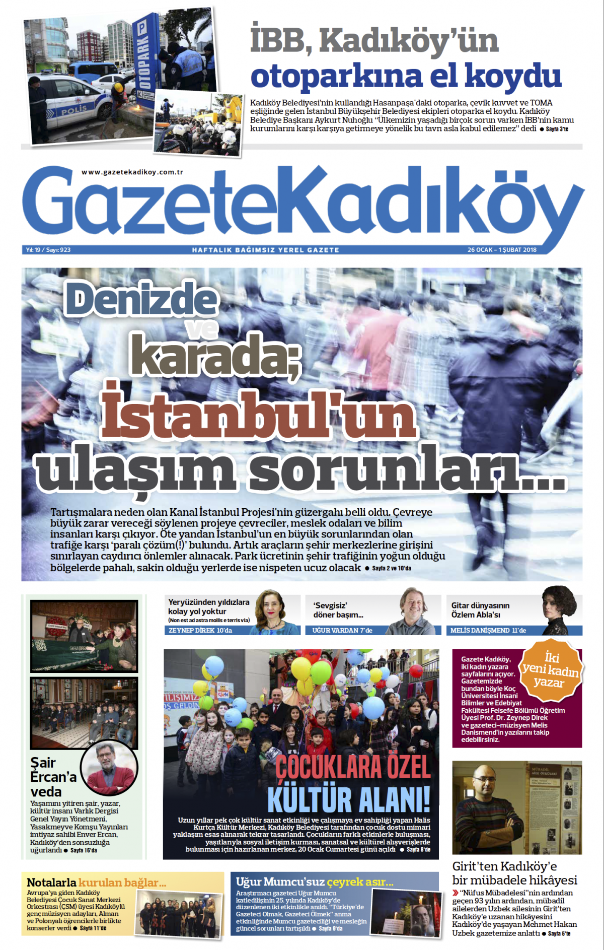Gazete Kadıköy - 923. SAYI